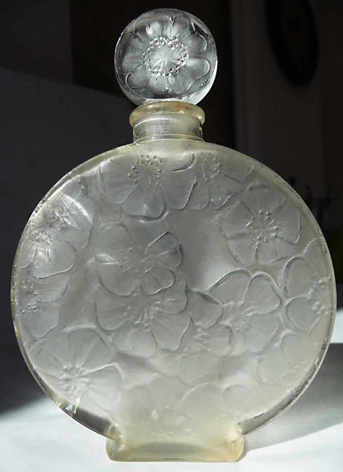 Rene Lalique Perfume Bottle Chypre Ambre