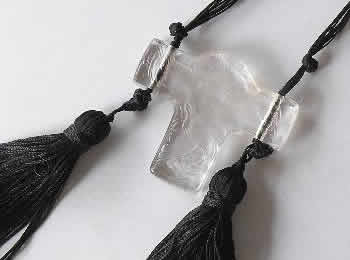 Rene Lalique Pendant Cigognes