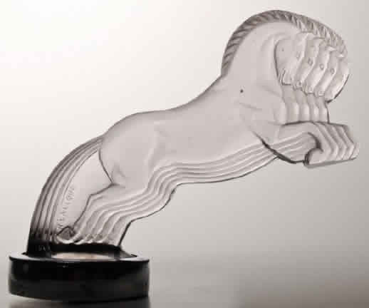 Rene Lalique Hood Ornament Cinq Chevaux