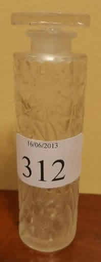 Rene Lalique Perfume Bottle Cinq Fleurs