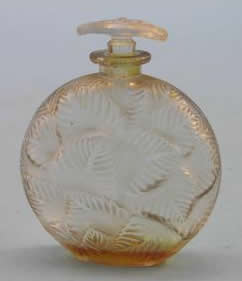 Rene Lalique Perfume Bottle Clamart