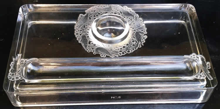 Rene Lalique Encrier Colbert