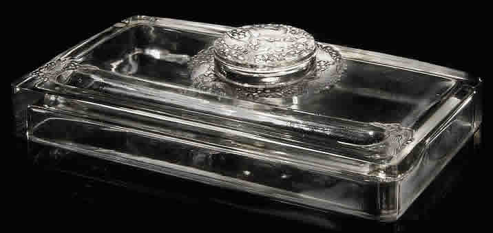 Rene Lalique Colbert Inkwell