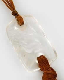 Rene Lalique Pendant Colombes
