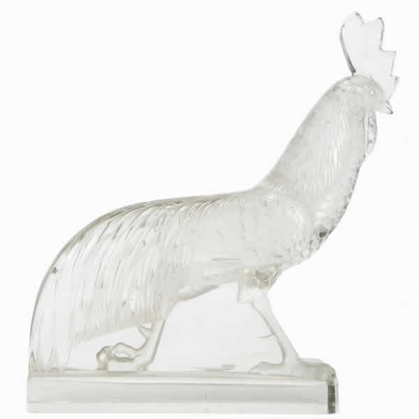 Rene Lalique Decoration Coq De Jungle