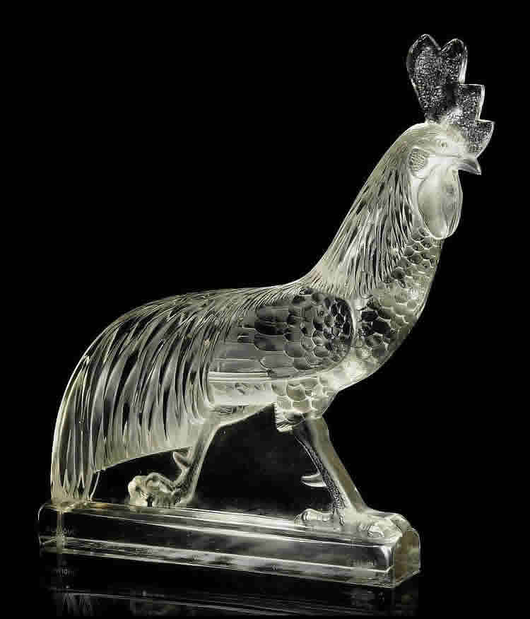 Rene Lalique Coq De Jungle Decoration