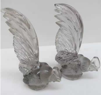 Rene Lalique Hood Ornament Coq Nain