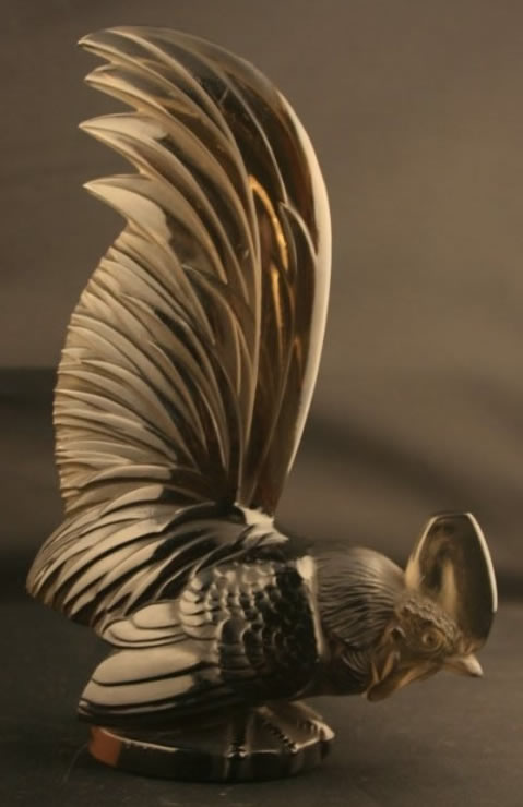 Rene Lalique Car Mascot Coq Nain