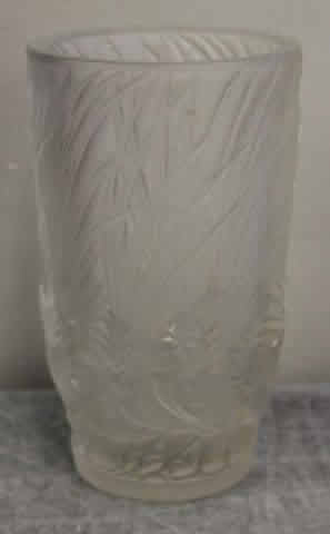 Rene Lalique Vase Coqs Et Plumes