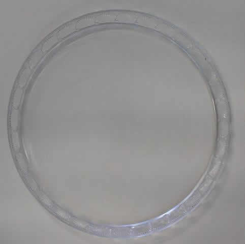 Rene Lalique Tray Coquelicot