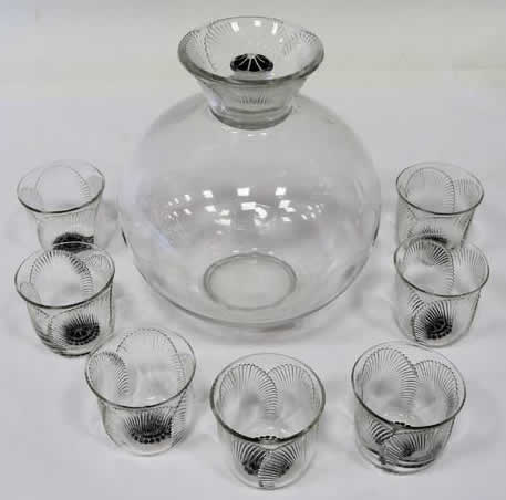 Rene Lalique Tableware Coquelicot