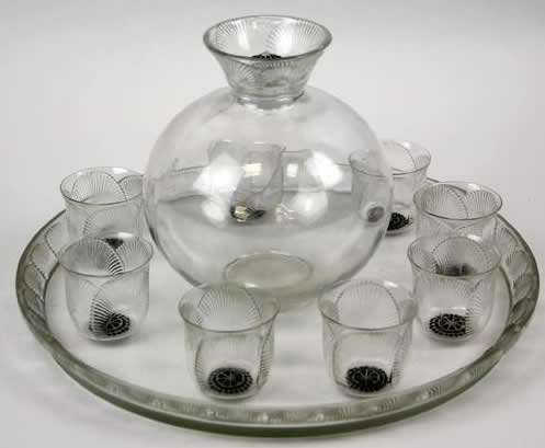 Rene Lalique Coquelicot Tableware