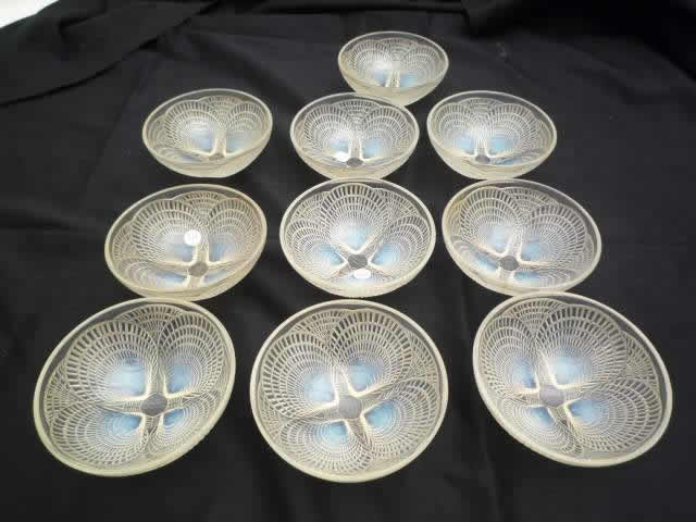 Rene Lalique Bowl Coquilles