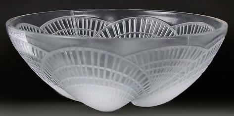 Rene Lalique Bowl Coquilles
