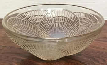 Rene Lalique Bowl Coquilles