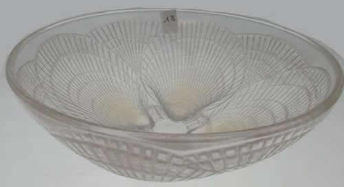Rene Lalique Bowl Coquilles