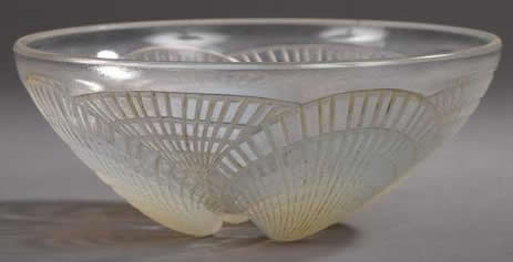 Rene Lalique Bowl Coquilles