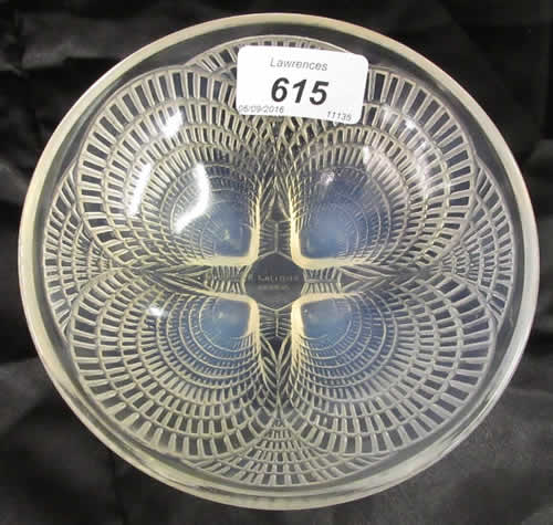 Rene Lalique Bowl Coquilles