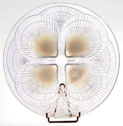 Rene Lalique Plate Coquilles