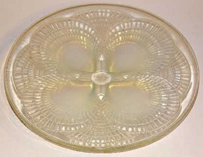 Rene Lalique Plate Coquilles
