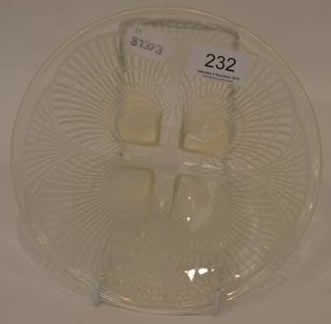 Rene Lalique Plate Coquilles