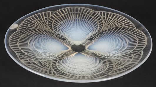 Rene Lalique Plate Coquilles