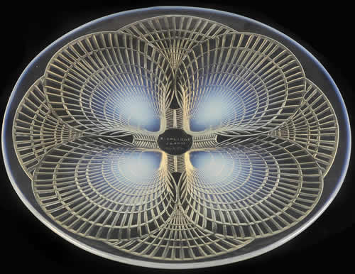 Rene Lalique Plate Coquilles