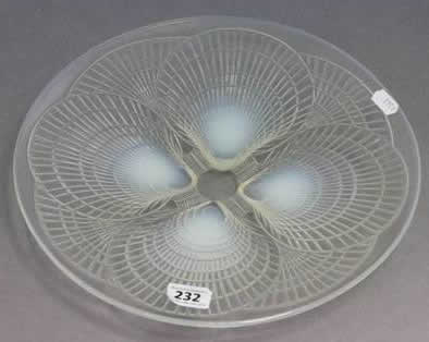 Rene Lalique Plate Coquilles
