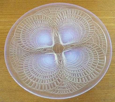 Rene Lalique Plate Coquilles