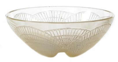 Rene Lalique Bowl Coquilles