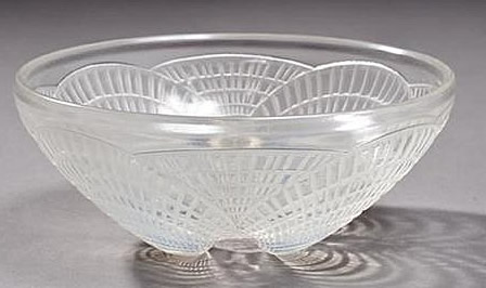 Rene Lalique Bowl Coquilles