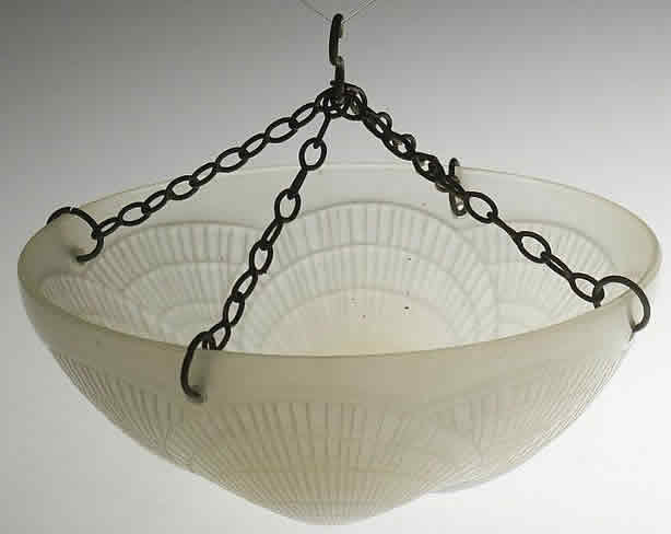 Rene Lalique Plafonnier Coquilles