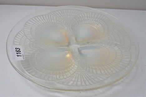 Rene Lalique Plate Coquilles