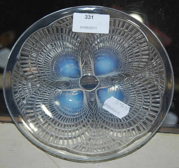 Rene Lalique Plate Coquilles