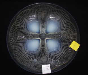 Rene Lalique Plate Coquilles