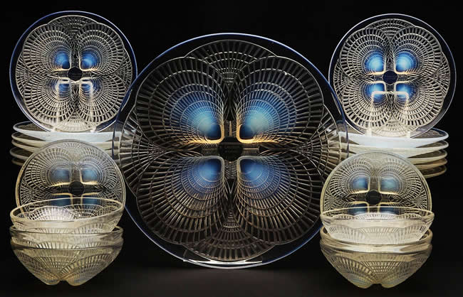 Rene Lalique Tableware Coquilles