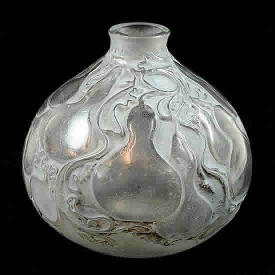 Rene Lalique Vase Courges