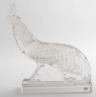 Rene Lalique Decoration Coq De Jungle