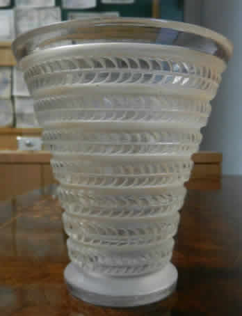 Rene Lalique Vase Cytise