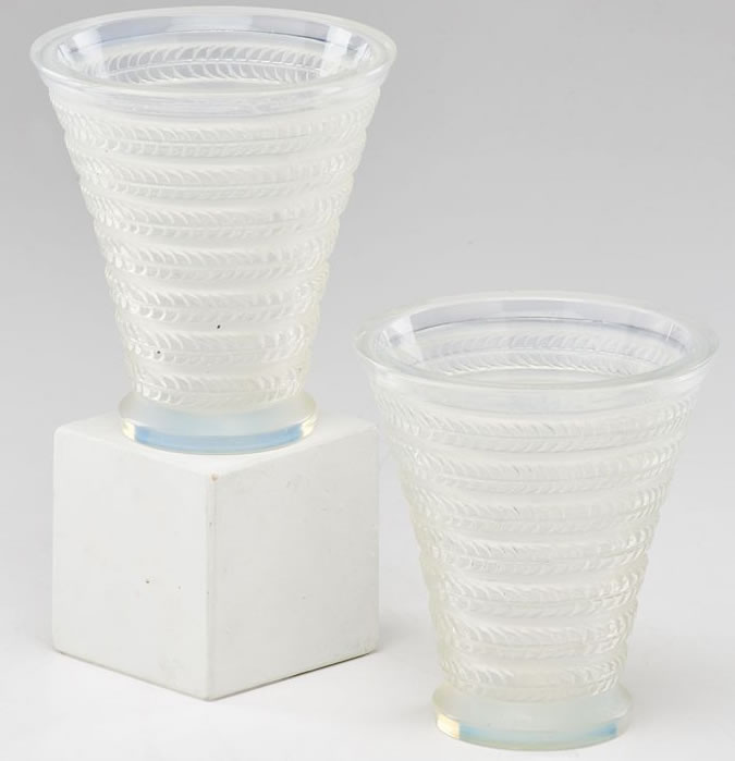 Rene Lalique Vase Cytise