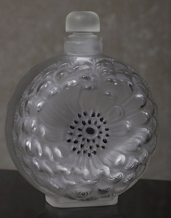 Rene Lalique Perfume Bottle Dahlia