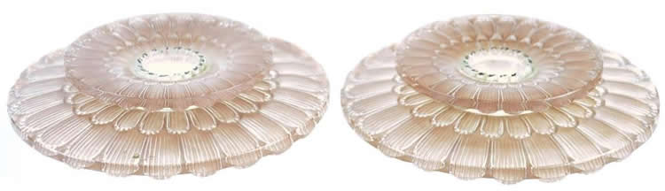 Rene Lalique Candleholder Dahlia