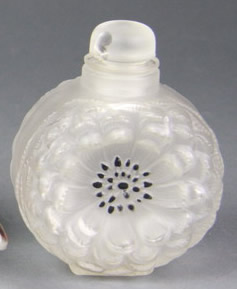 Rene Lalique Perfume Bottle Dahlia