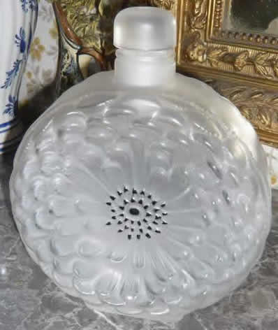Rene Lalique Perfume Bottle Dahlia