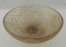 Rene Lalique Bowl Dahlia