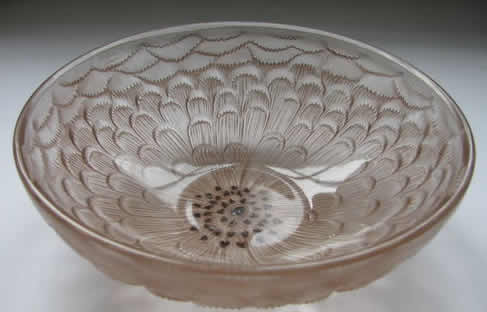 Rene Lalique Bowl Dahlia
