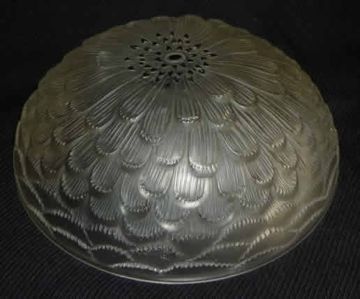 Rene Lalique Sponge Bowl Dahlia