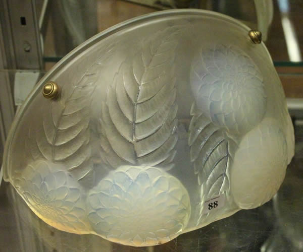 Rene Lalique Applique Dahlias