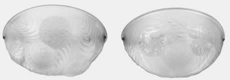 Rene Lalique Applique Dahlias