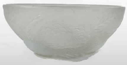 Rene Lalique Bowl Dahlias